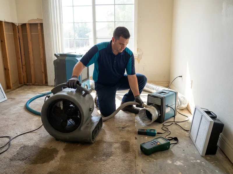 Structural Drying & Dehumidification in Fresno, CA